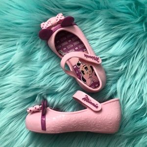 Grendene Mini Melissa pink Minnie shoes 8